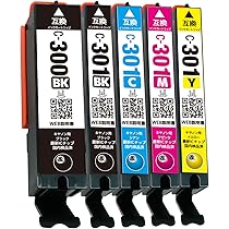 Amazon.co.jp: BCI-301+300/5MP キヤノン(Canon)用 互換インク